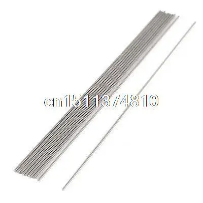 10 Pcs 0.7mm x 100mm HSS Grooving Tool Round Turning Lathe Bars Gray