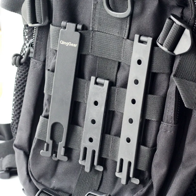 QingGear Large Mag Carrier For Molle System Pack of 2 Attaching Device DIY Knife Sheath Holster W/ Screws