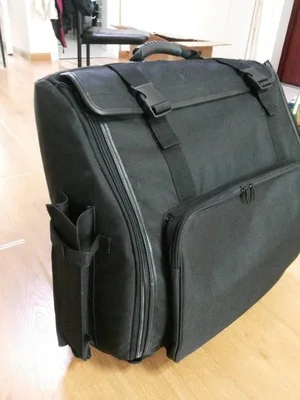 Durabel-funda impermeable gruesa para acordeón de Piano, bolsa para 120, cubierta rígida para bajos, correas traseras, mochila de hombro