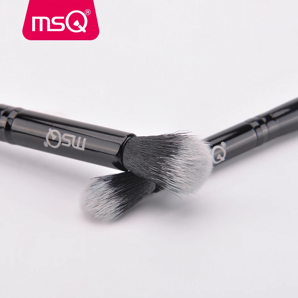 MSQ 15pcs Makeup Brushes Set pincel maquiagem Black Classical Powder Foundation Eyeshadow Make Up Brushes Synthetic Hair