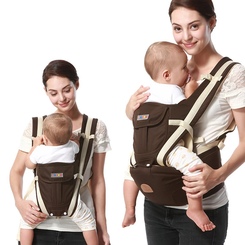 Ergonomic Baby Carrier Backpack Breathable Bebe Kangaroo Hipseat Mochila Toddler Infant Sling Waist Stool Removable