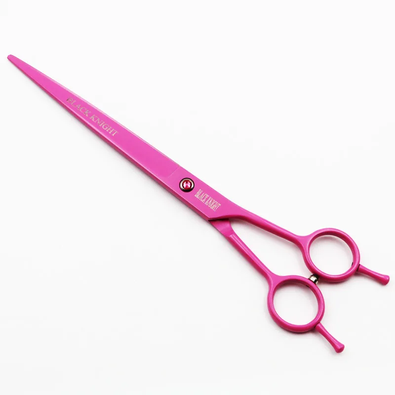 8 Inch Pet Scissors Black Knight Professional Cutting Shears hair Hairdressing Barber Scissors Human & Dogs & Cats Pink style