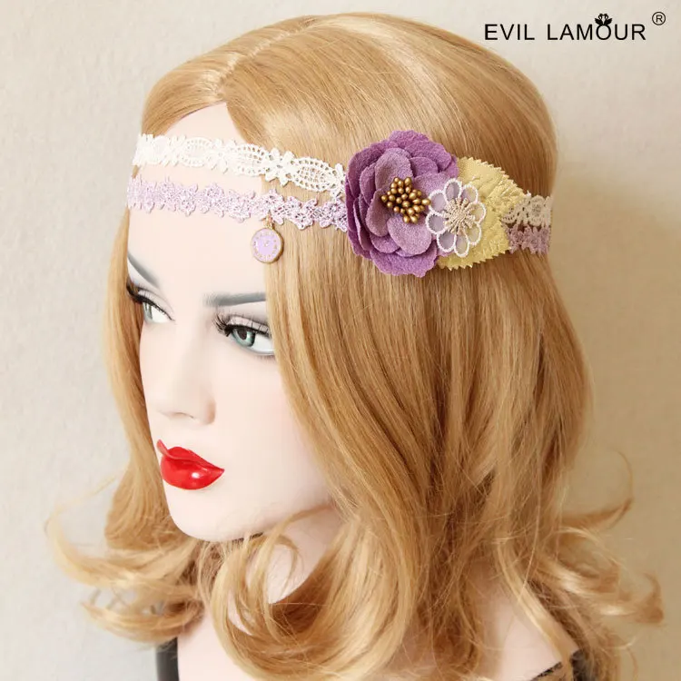 

Princess sweet lolita Hairbands A girl a wreath The goddess of tire The bride wedding hair band holiday head ornaments FD - 70