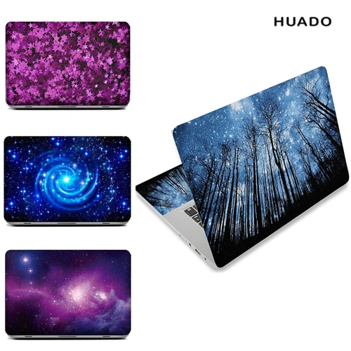 Calcomanía adhesiva de cubierta de pieles de ordenador portátil de cielo estrellado para HP/ Acer/ Dell /ASUS/Sony pegatinas para portátil 13,3 15,4 15,6 17,3