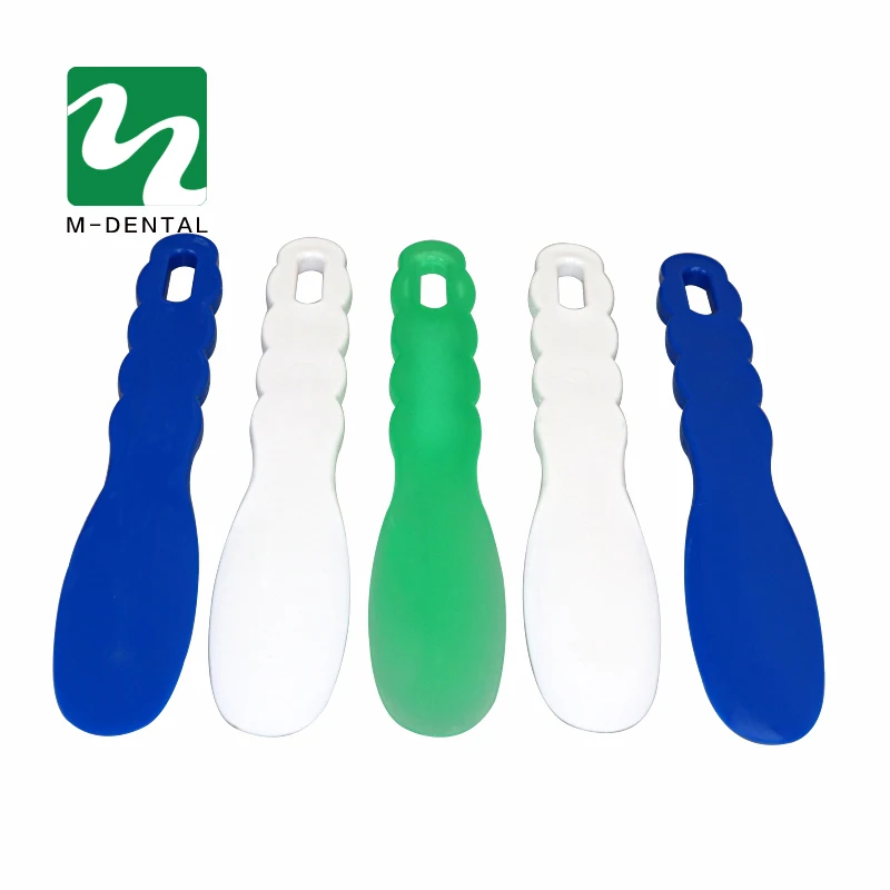 4 PCS Dental Lab Plastic Mixing Spatula Material