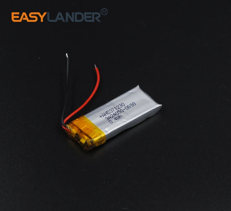 371230 3.7V 0.4Wh 충전식 리튬 폴리머 리튬 이온 배터리 블루투스 헤드셋 mp3 /mp5 마우스 팔찌 손목 시계