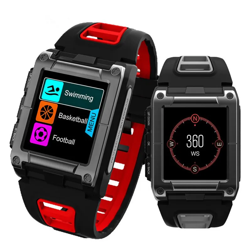 Color screen smart bracelet outdoor multi sports professional swimming IP68 waterproof heart rate step GPS positioning men watch