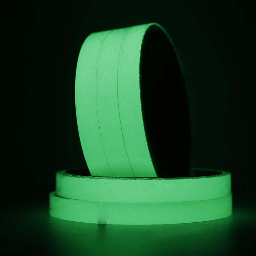 1 PC Glow In The Dark Adhesive Tapes DIY Baby Safety Self-adhesive Tape Phosphorescent Luminous Neon Decorations for Parties