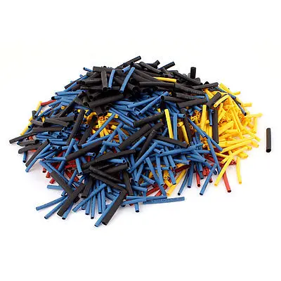 

1350Pcs 2.5mm/4mm 2:1 Heat Shrink Tube Sleeving Wrap Wire Kit Set