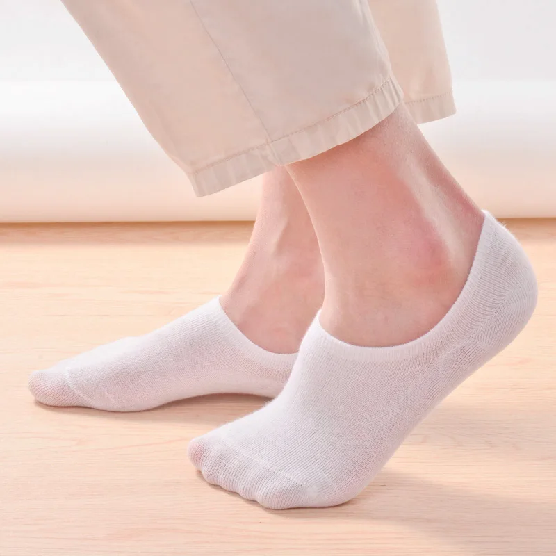 5 pairs of boys girls children  soft invisible socks low  casual cotton leisure sailing anti-skid stealth non-display