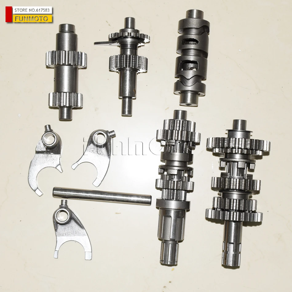 gearshaft/Variable speed drum/reverse gears/forks suit for 167fml 200cc/ Zongshen wind cool CG200/CG250