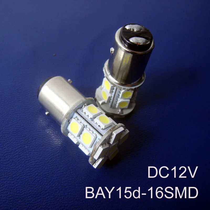 High quality DC12V 1157 BAY15d BAZ15d Car Stoplights,Parking lights,PY21/4W P21/5W Led Brake Light Bulb free shipping 2pcs/lot