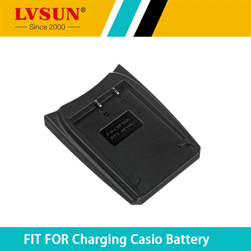 LVSUN NP110 NP-110 Rechargeable Battery Case Plate for CASIO EX Z2200 Z2300 Z3000 ZR10 ZR15 EX-Z2300 EX-Z3000 Battrie Charger