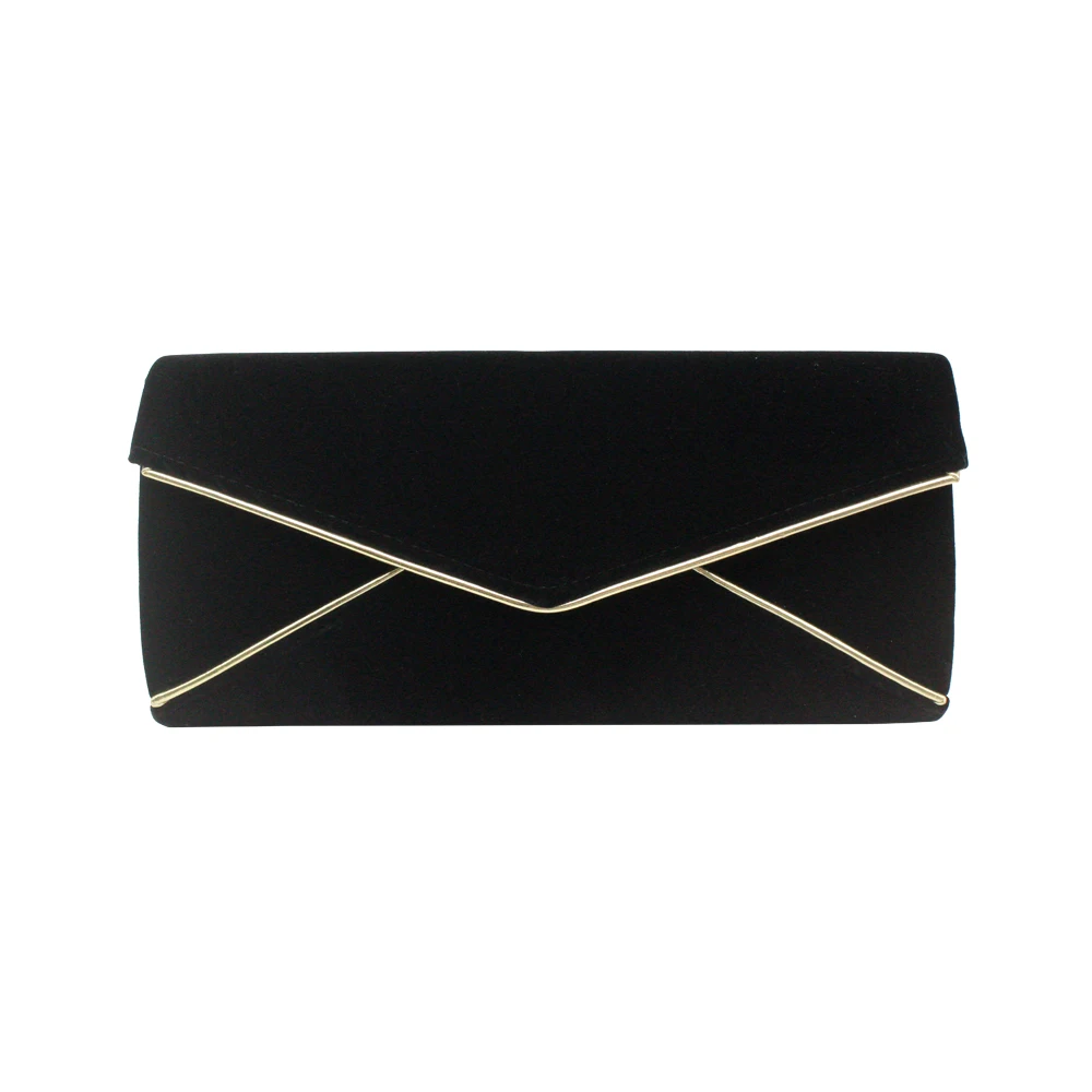 European American Fashion Velvet Clutch Bag Woman Lady Girl Female Envelope Evening Clutch