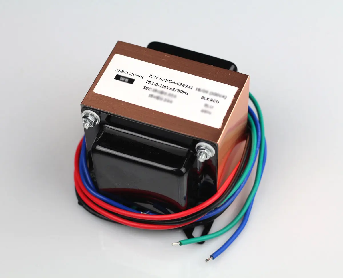 ZEROZONE 150VA copper EI transformer 0-115V 0-115V to 0-18V for linear power supply L4-42