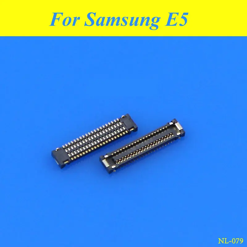 ChengHaoRan 1Piece  High quality for Samsung galaxy E5 LCD Display FPC Connector Contact