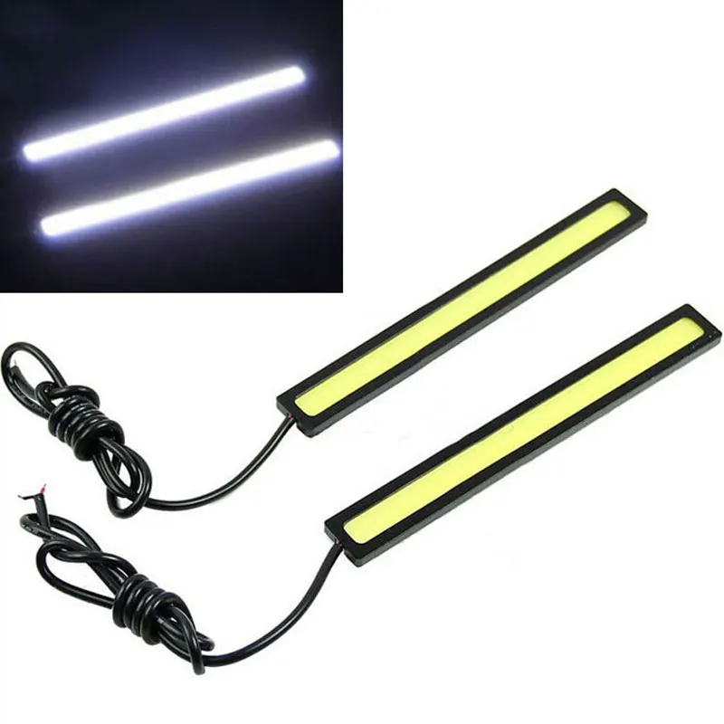 

2 Pcs DC 12V 500 Lm Car COB LED Lights Super Bright White DRL Fog Driving Lamp Waterproof Daytime Running Light Fog Light