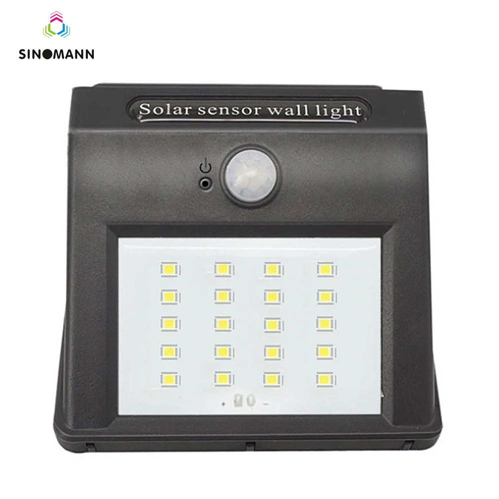 

Garden Light 1pc Solar Power Night Light Security 4-20 LED Solar Lamp PIR Motion Sensor Wall Lamp Night Sensor Waterproof Path