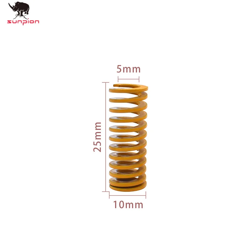 4pcs Length 25mm OD10mm ID5mm 3D Printer Parts Spring For Heated bed MK3 CR-10 hotbed Imported For 3D Printer Pressure Springs