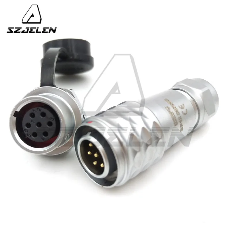 

WEIPU SF12 series 7pin Waterproof Connector plug socket, IP67, Aviation Connectors 7pin