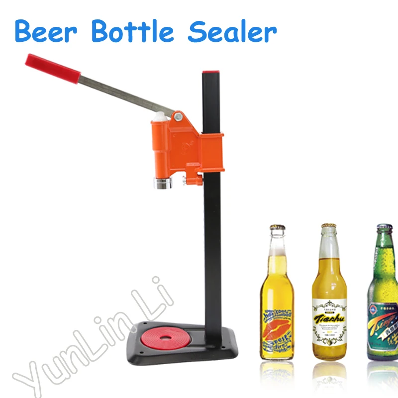 Beer Bottle Capping Machine Manual Beer Lid Sealer Beer Capper Soft Drink Capping Machine Soda Water Caper