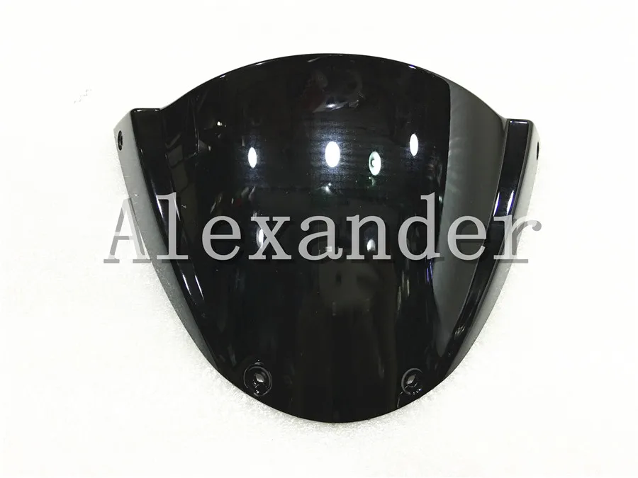 HotSale For Ducati Monster 696 796 1100S 1100 EVO Racers  black Windshield WindScreen Double Bubble