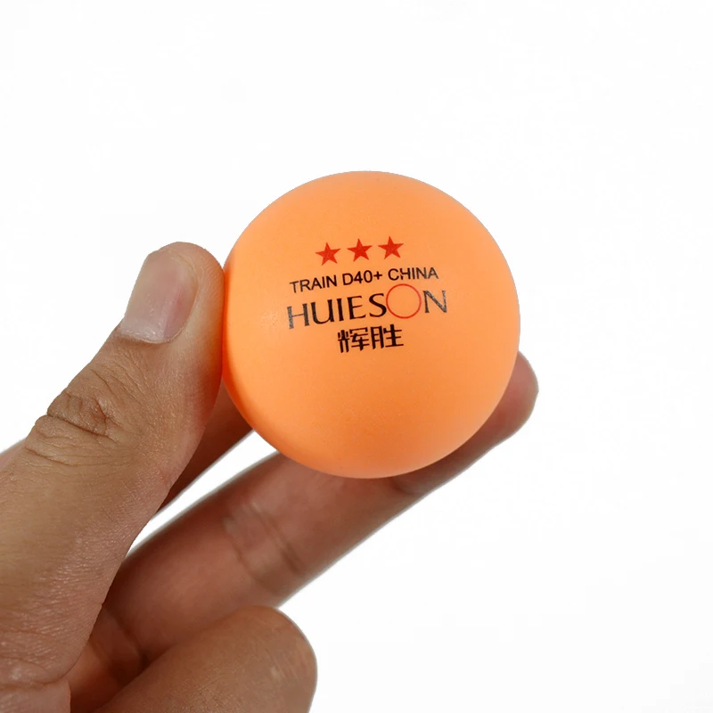Huieson 60pcs/barrel Professional 3 Star Table Tennis Balls 40+mm 2.8g ABS Plastic Ping Pong Ball Yellow White for Club Training