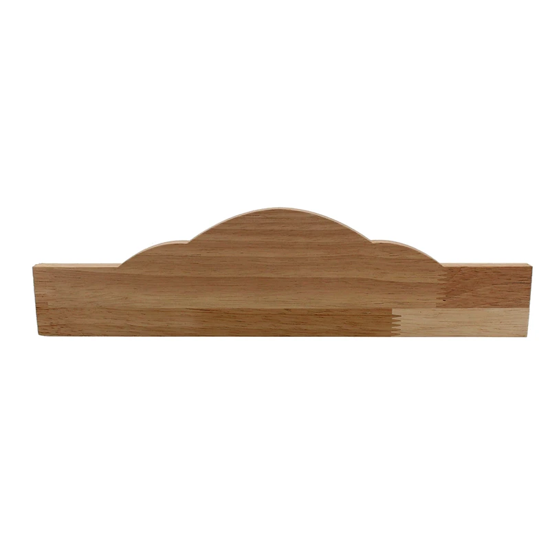 VZLX Flower Wood Carving Natural Wood Appliques for Furniture Cabinet Unpainted Wooden Mouldings Decal Decorative Figurines
