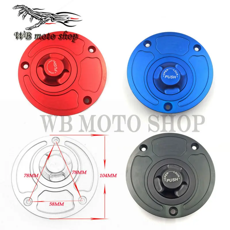 Motorcycle Fuel Gas CAPS tanks Cover Tank Cap With Rapid Locking For Yamaha R1 R6 FZ-6 FZ-1 YSR50 FZR1000 FZR750 YZF1000 YZF600