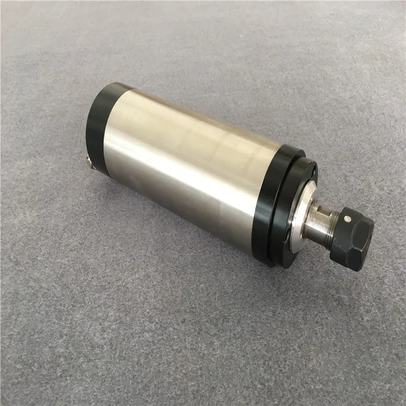 1.5KW 220V 65mm 80MM ER11 ER16 Air Cooling Spindle Motor with 4 Bearing for Engraving Milling machine