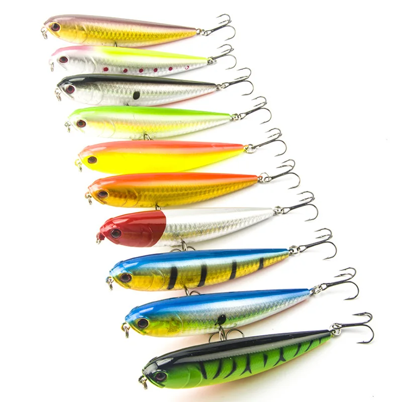 

1Pcs 22g 12cm Brand Pencil Crankbait Hard Bait Tight Wobble Slow Floating Jerkbait ABS Model Fishing Lure Swimbait