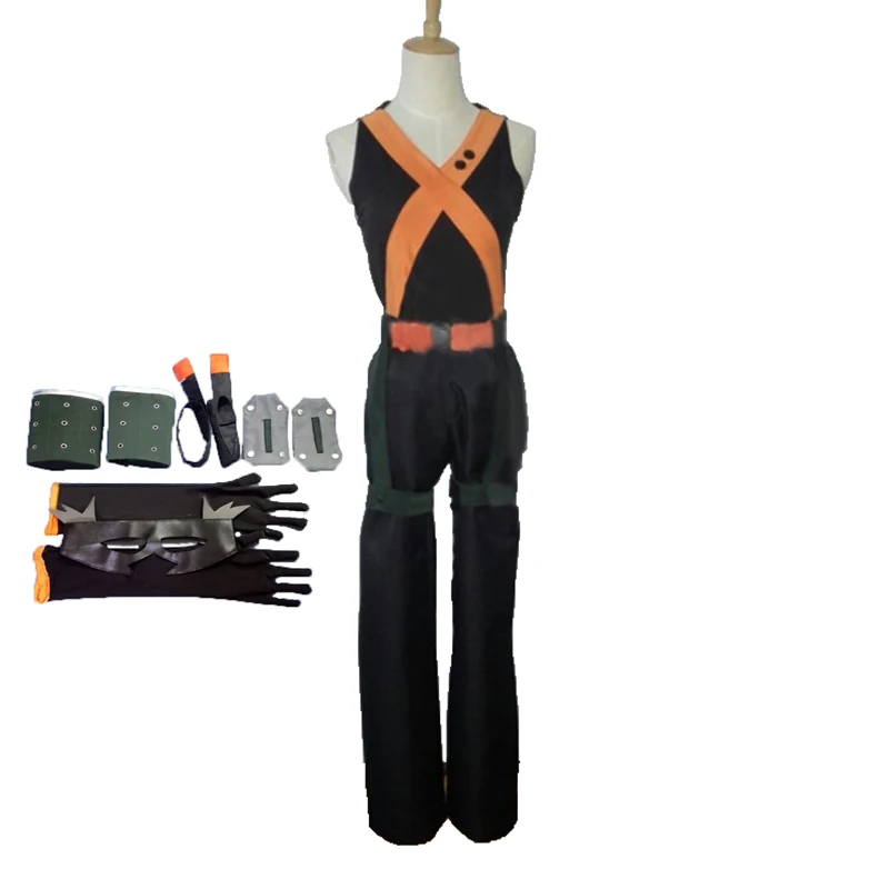 

Bakugou Katsuki Custom Made Adult's Costume Outfit Cosplay costume with accessory 11