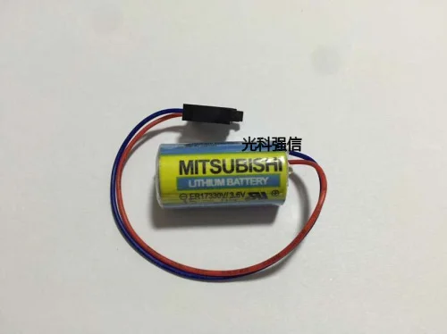 New Hot A genuine For  A6BAT 3.6V lithium battery PLC industrial lithium battery ER17330V New Li-ion Cell