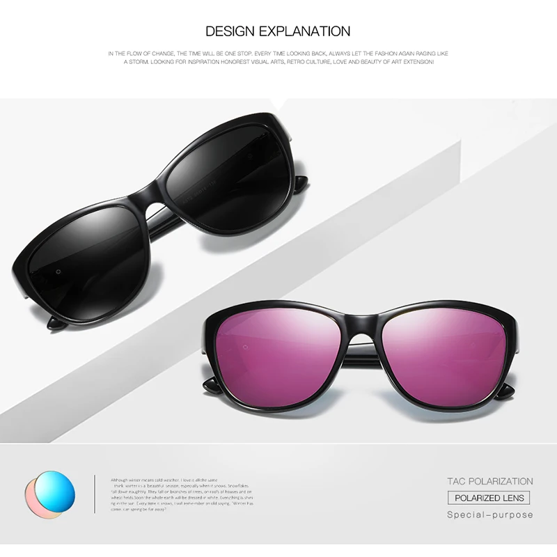 2021 Cool occhiali da sole polarizzati donna nuovissimi occhiali da sole Polaroid moda femminile sfumature sfumate Oculos Feminino Gafas De Sol