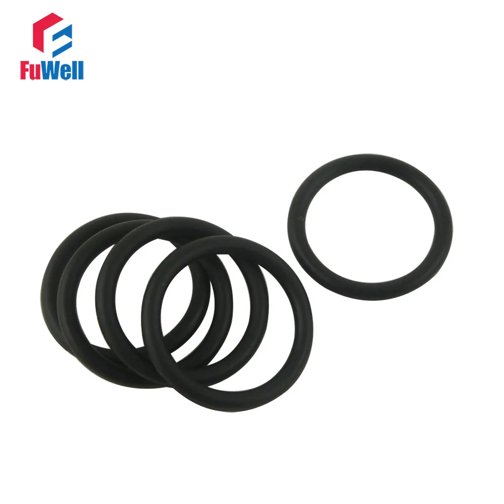 

20pcs 4mm Thickness Black NBR O-ring Gasket 130/135/140/145/150/155/160/165/170/175mm OD O Rings Hole Sealing Gaskets Washers