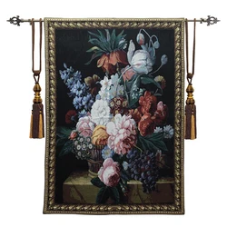 Belgium Jacquard Tapestry European Fabric Painting  