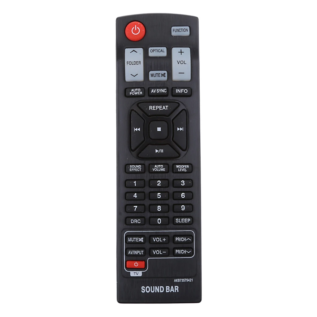 AKB73575421 Remote Control for LG Sound Bars NB3530A, NB3532A, NB4530B, NB4532B, NB4540, NB4543, NB5540, NB5541, NBN36