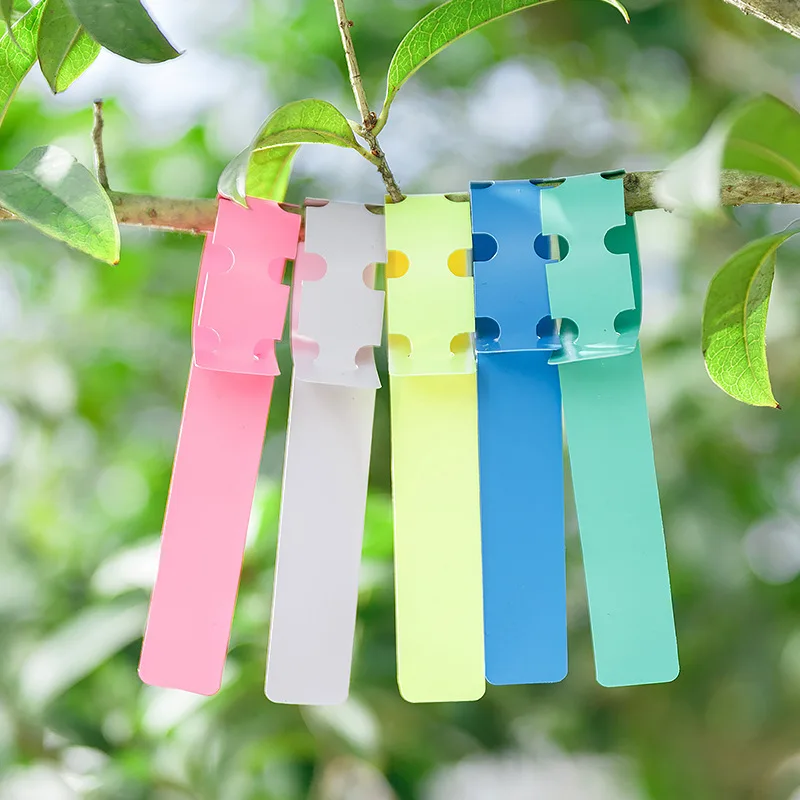 

100pcs/Set Hot Waterproof Plastic Plant Hanging Tags Gardening Plant Marker Label Tools garden suplies