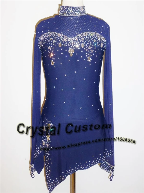 Ice Figure Skating Dress New Brand Vogue Figure Skating Competition Dress For Women Customized  DR3224