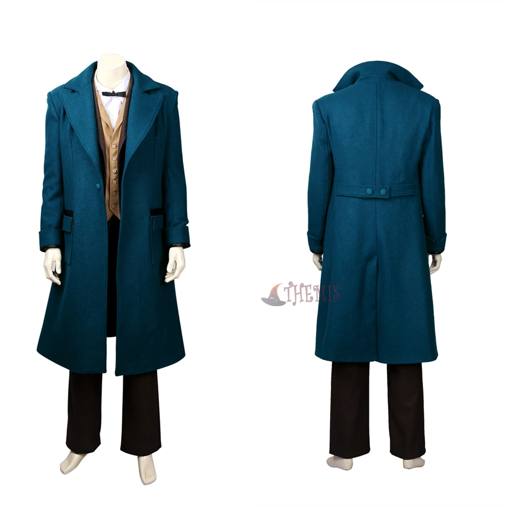 

New Fantastic Beasts and Where to Find Them Newt Scamander Cosplay Costumes high quality custom made