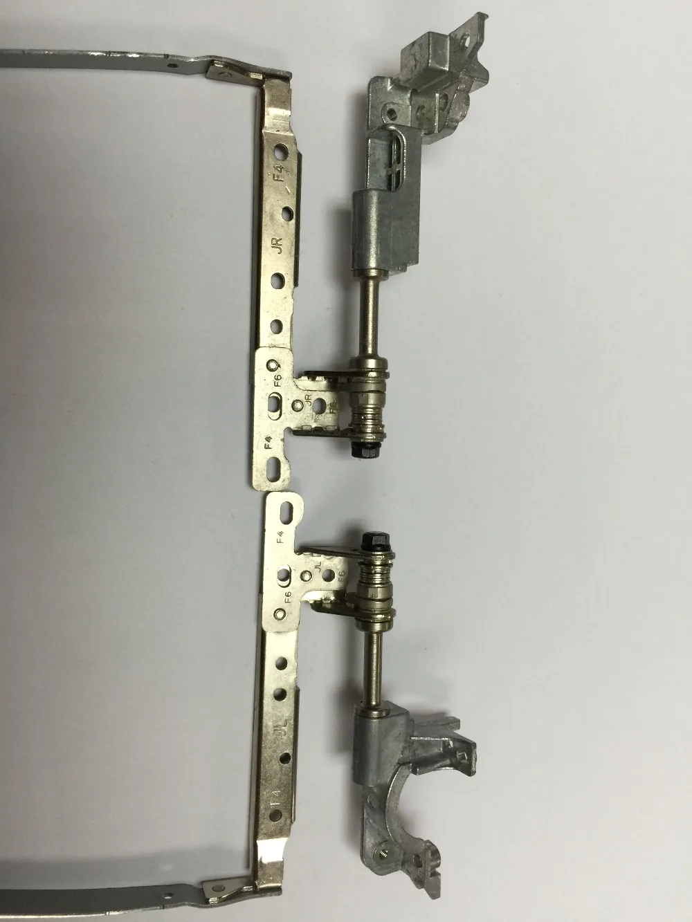 New Laptop Hinge For Toshiba F50 F55 Pn: AM04G000100 AM04G000200 Notebook L&R LCD Hinges By