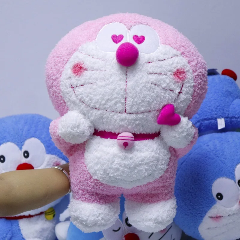 Hot Anime 40cm Stand By Me Doraemon Plush Toys CuteCat doll Soft Stuffed Animals Pillow Baby Toy For Kids Gifts Doraemon Figure