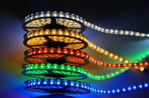 Hot sale 5M 3528 led Strip Light 3528 120 LED Strip Light Single RGB Color LED 3528 Strips Light Non-Waterproof Free Shipping