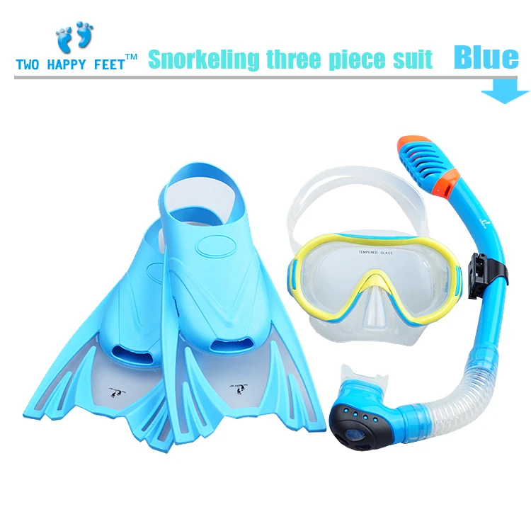 

Diving Mask and Full Dry Breathing Tube for Children, High Quality Snorkeling Gear