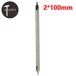 1PC 100mm Length Center Drills HSS A-Type Double Ended 60 degree 2mm Countersinks Metal Drill Bit