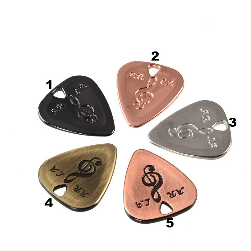 Zinc Alloy Titanium Steel Picks, Electric Guitar, Ballad, Acoustic Guitar, Foreign Trade, New, 1Pc