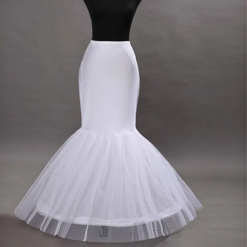 Neue billige Meerjungfrau Hochzeit Petticoat Braut Accessoires Unterrock Krinoline Petticoats für Brautkleider Petticoats