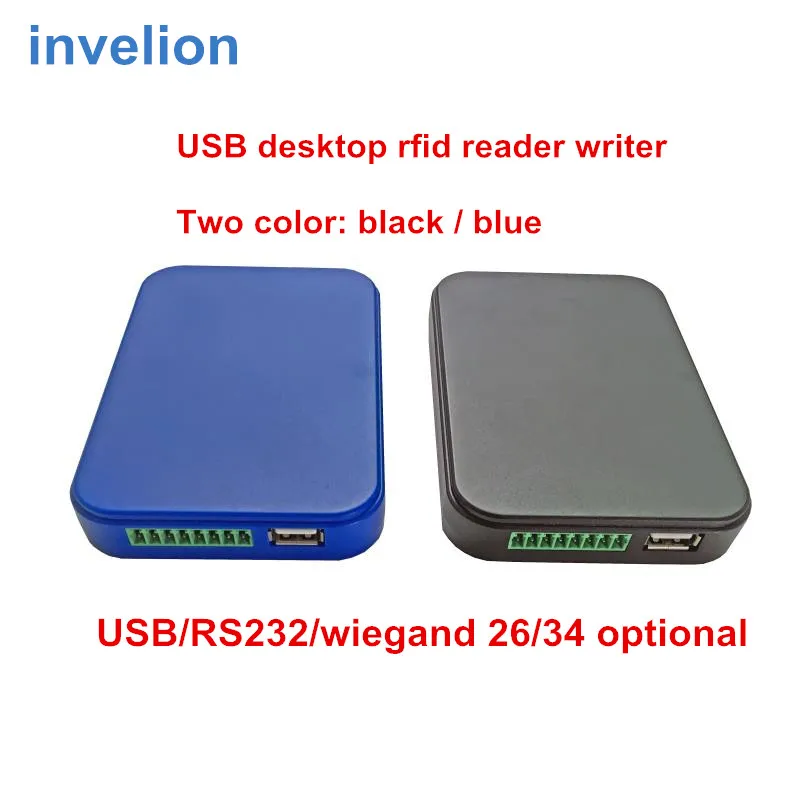 

id card reader / desktop rs232 uhf rfid reader usb writer 1-2meters +free pvc card sample for testing