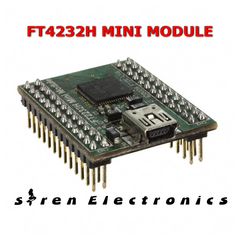 1 pcs x FT4232H MINI MODULE Interface Development Tools USB Hi-Speed FT4323H Evaluation Module