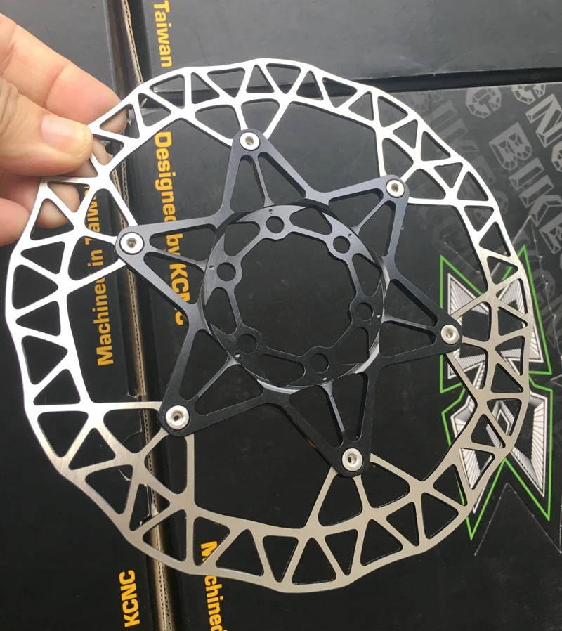 KCNC Kasditor Disc Brake Rotor Floating 160mm 180mm 203mm  MTB DH  SUS 420 Super light 95g Taiwan made black color rotor